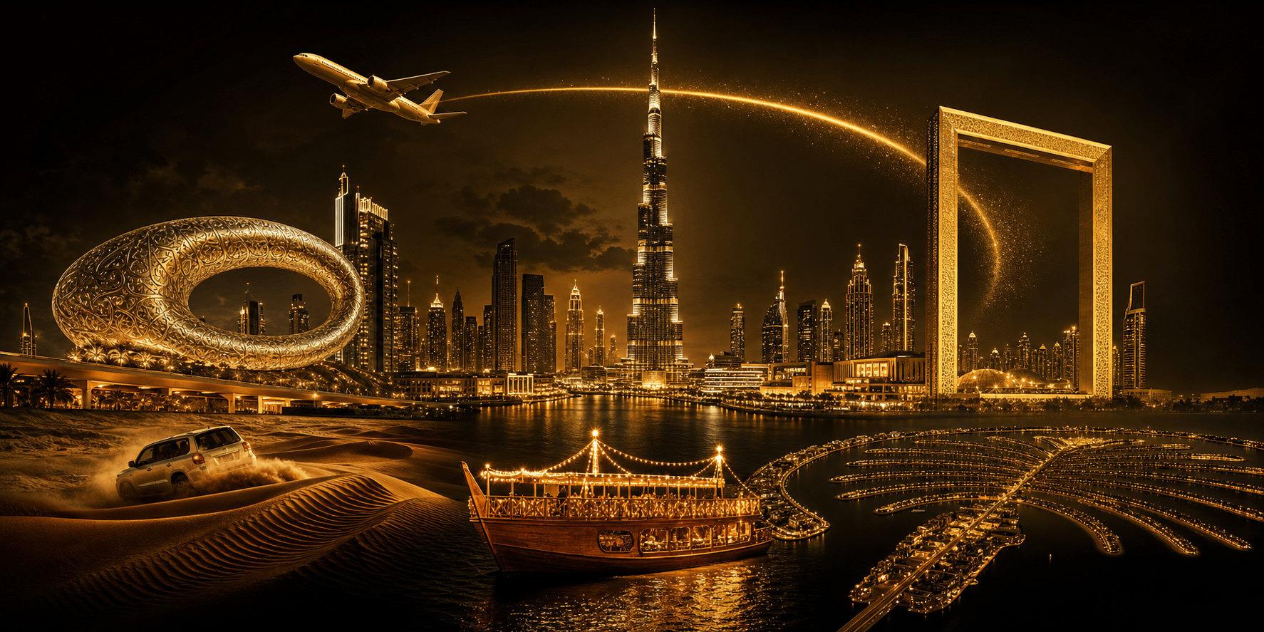 Dubai attractions behind visa process